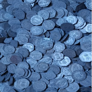Republic India 5, 10 & 20 Paisa Mix Coins Lot 