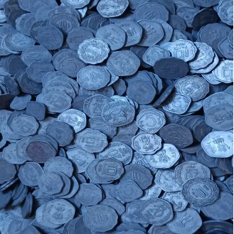 Republic India 5, 10 & 20 Paisa Mix Coins Lot 