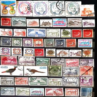 Pakistan 100 Stamps All Different Stamps
